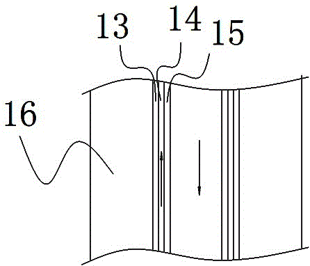 Wing-shaped pipe type adsorption column for polycrystalline silicon tail gas recovery system