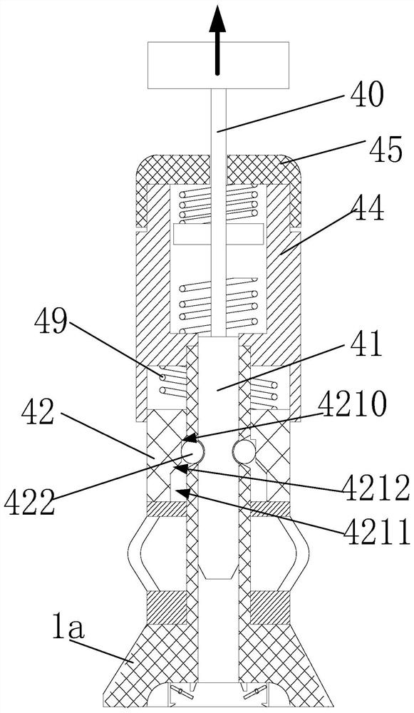 Lancet device with detachable lancet