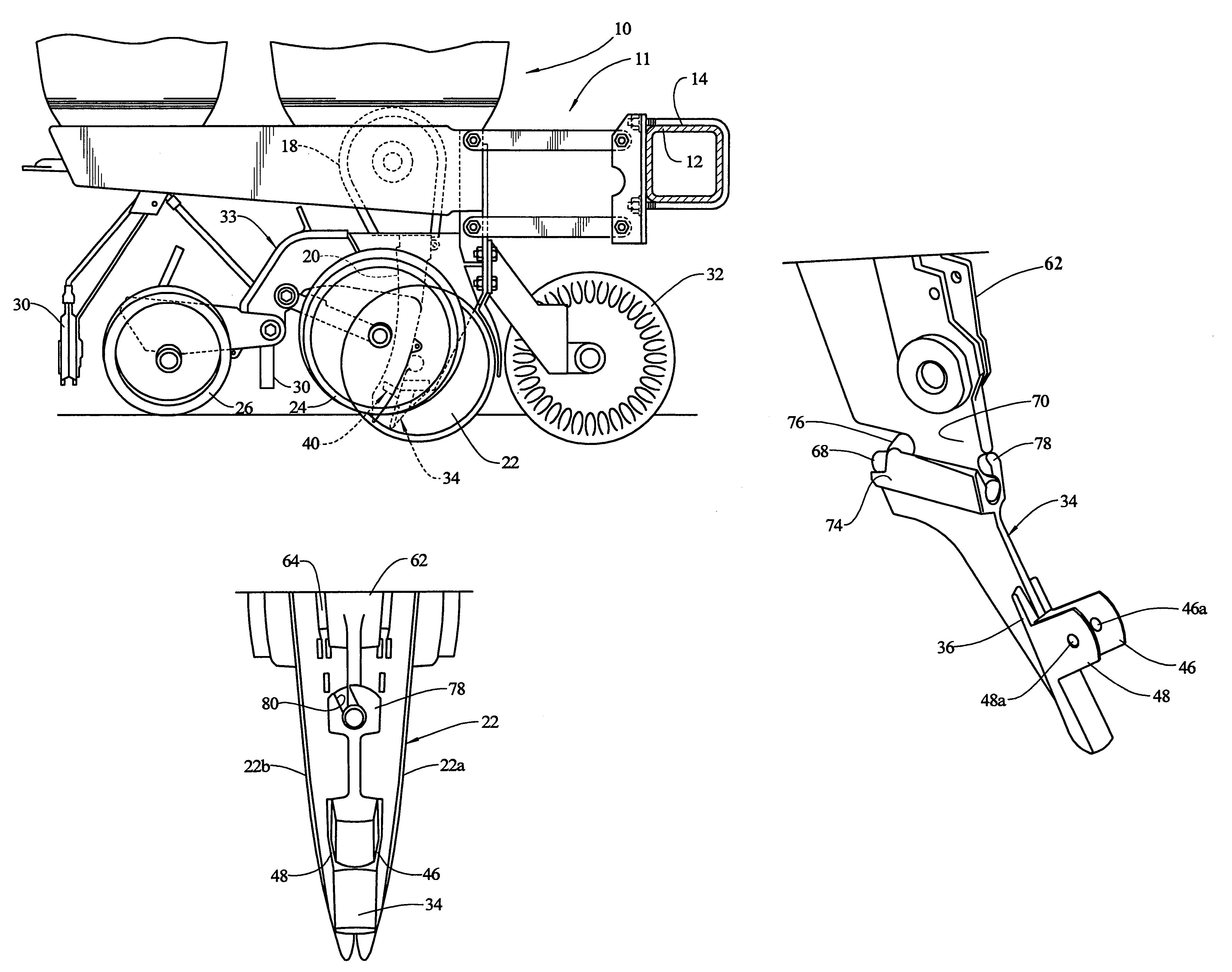 Seed tube guard