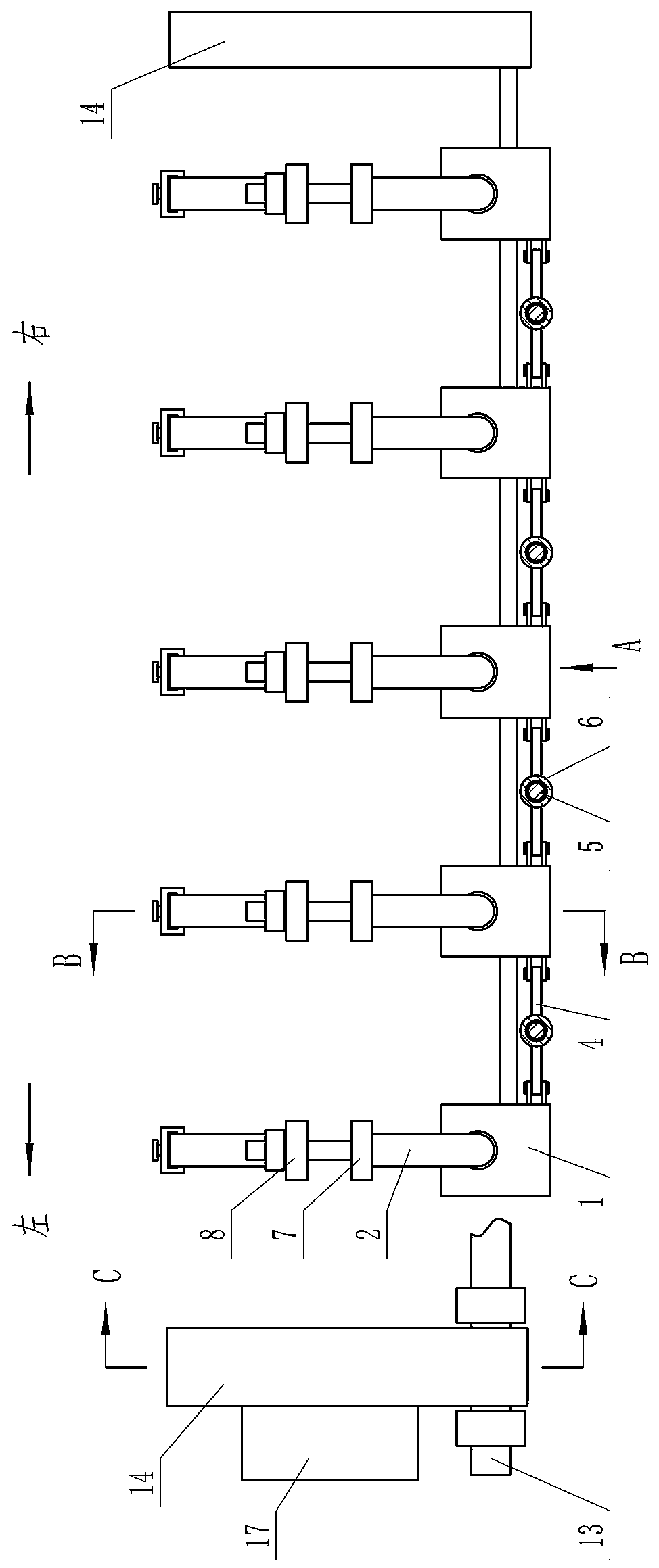 A fixed frame for correcting scoliosis