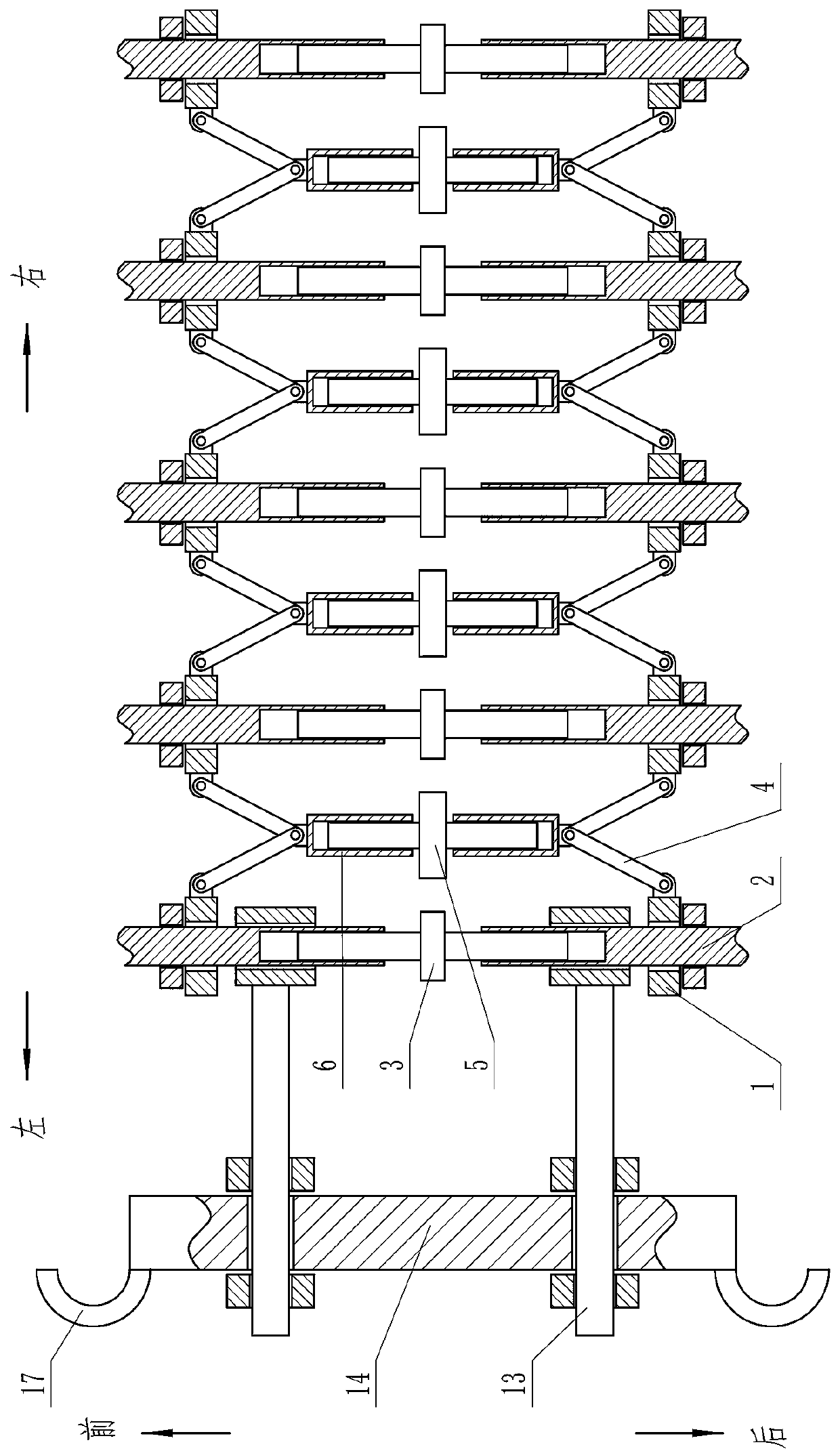 A fixed frame for correcting scoliosis