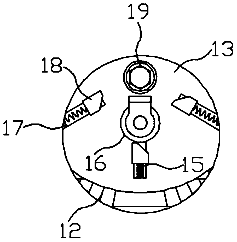 Cutting device for clothing processing