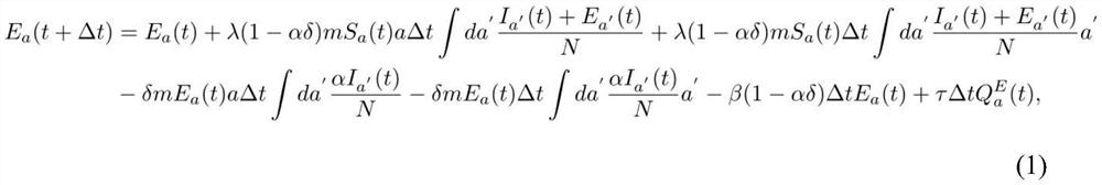 Epidemic disease intervention method based on detection and contact tracking on sequential network