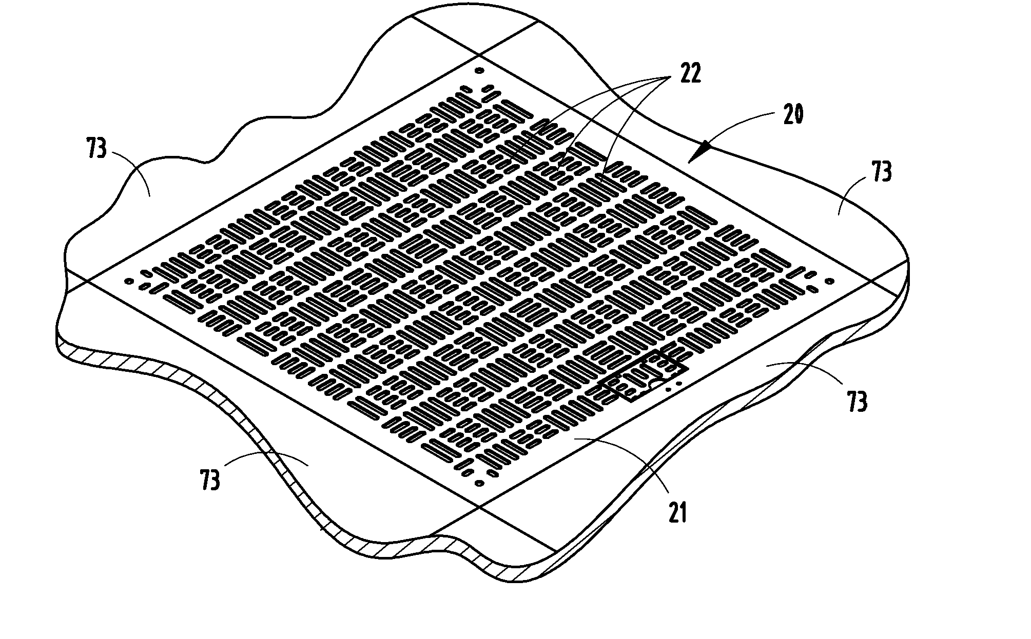 Air grate for raised floors