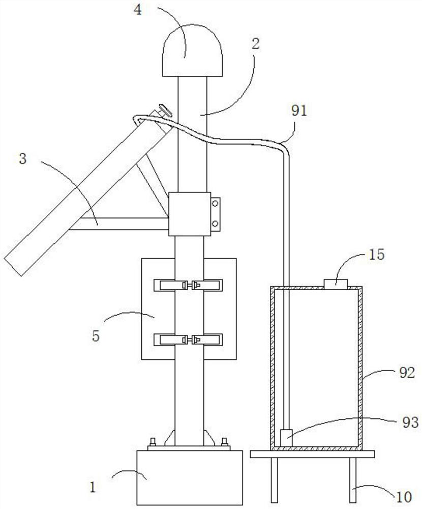 Displacement monitoring station