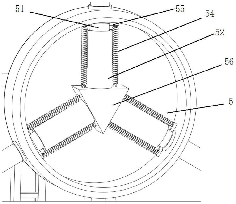 Mechanical displacement mechanism for welding circular thin-walled workpiece