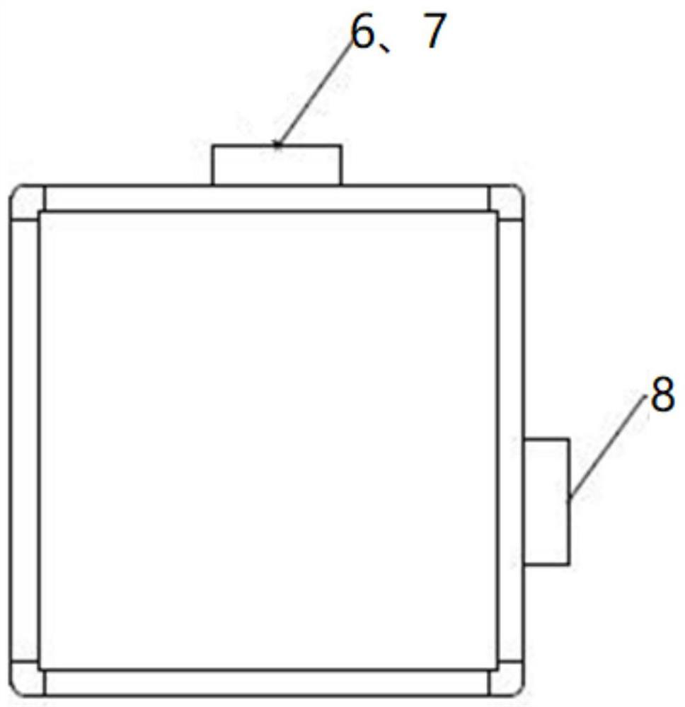 Efficient and rapid toilet air disinfection device and use method thereof