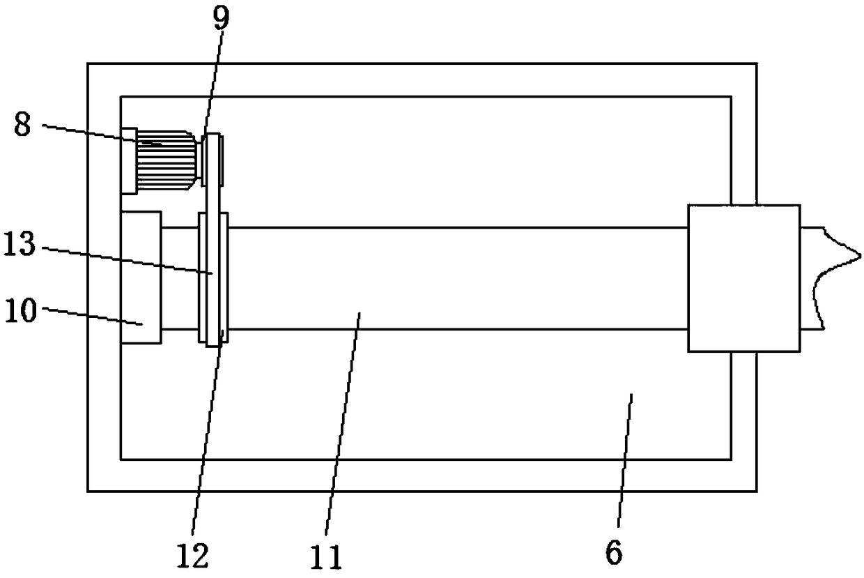 Perforating machine convenient for perforating wheel hub of bicycle