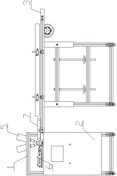 Synchronous plasma degreasing film device on plastic bottle surface