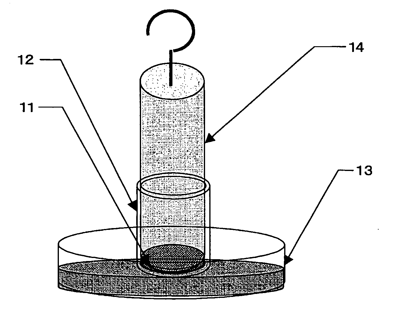 Method for preparing water-absorbent polymer composite and accumulated material thereof