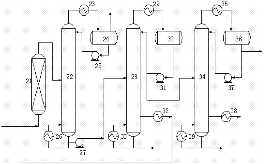 Method and device for preparing isopropyl acetate through reaction of propylene and acetic acid