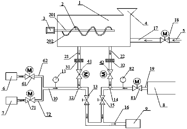 Flame detection cooling air system used for preventing coking of coal-fired boiler and work method thereof