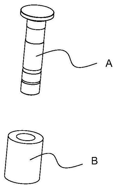 Servo motor shaft assembling equipment and method