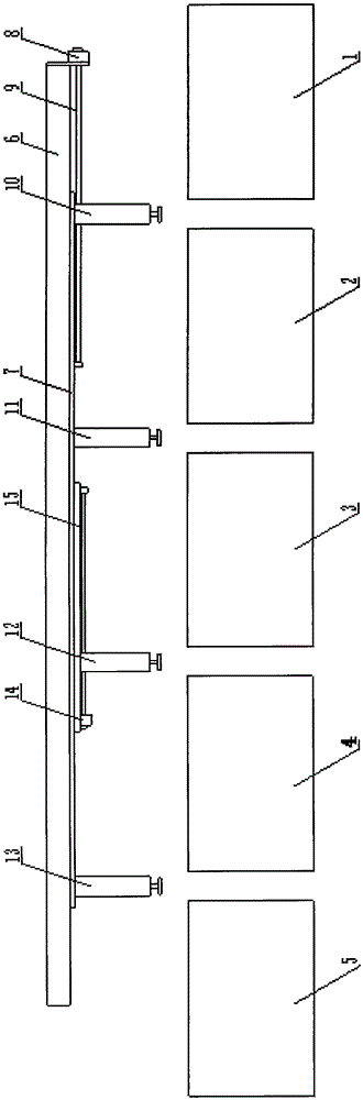 Special-shaped glass remote control cutting, breaking and grinding integrated processing production line and operation method thereof