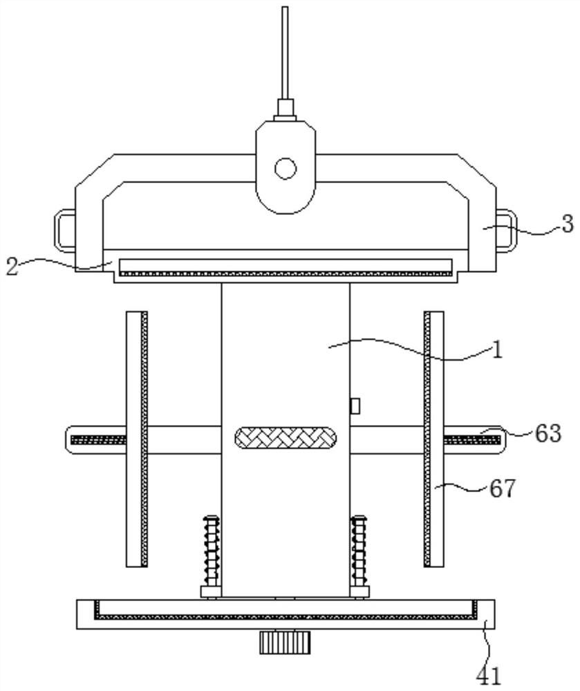 Correcting device for building curtain wall construction