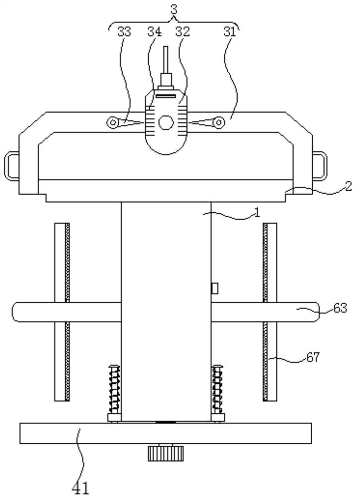 Correcting device for building curtain wall construction