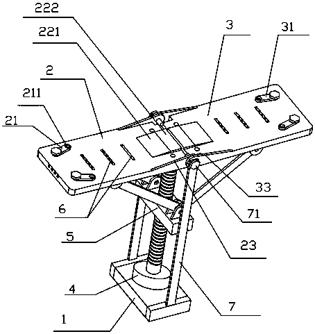 Flexible solar cell bending resistance detector and detection method