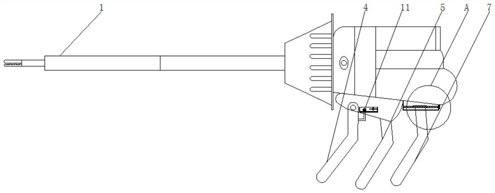 Electric endoscope anastomat capable of preventing mistaken triggering