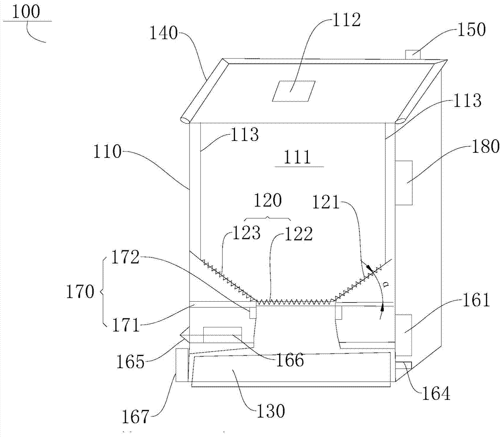 Garbage incinerator with energy conversion device