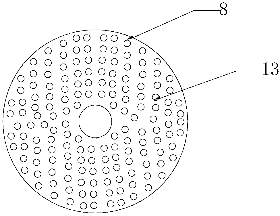 Solid-liquid mixing device