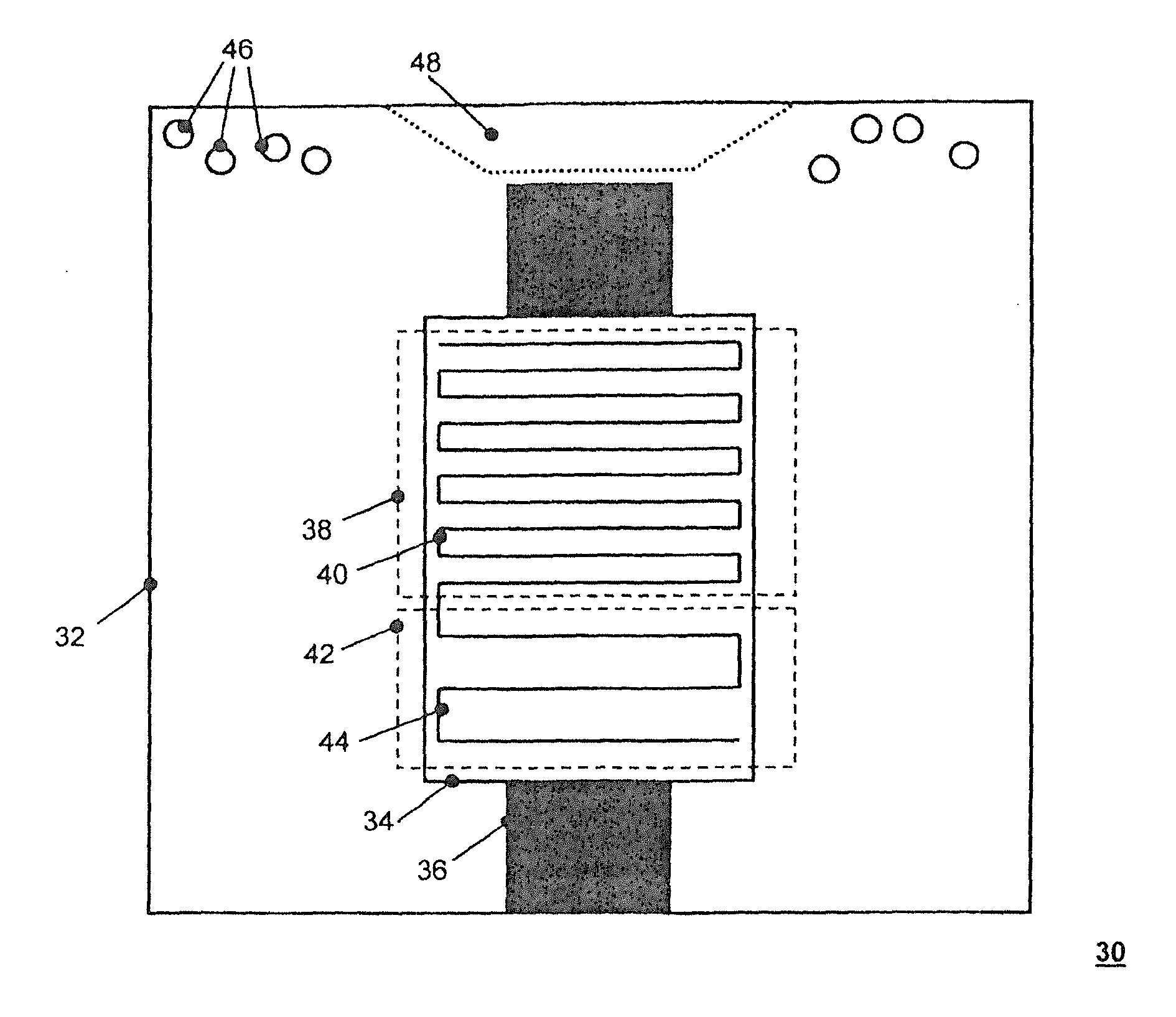 Dry transformer heater