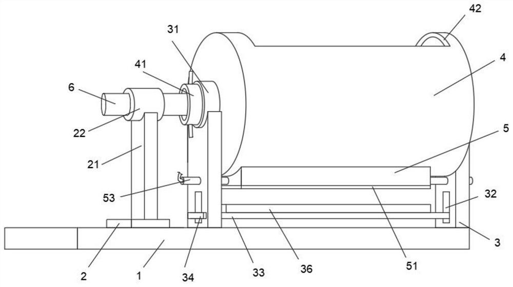 Dendrobium officinale cultivation soil sterilization device