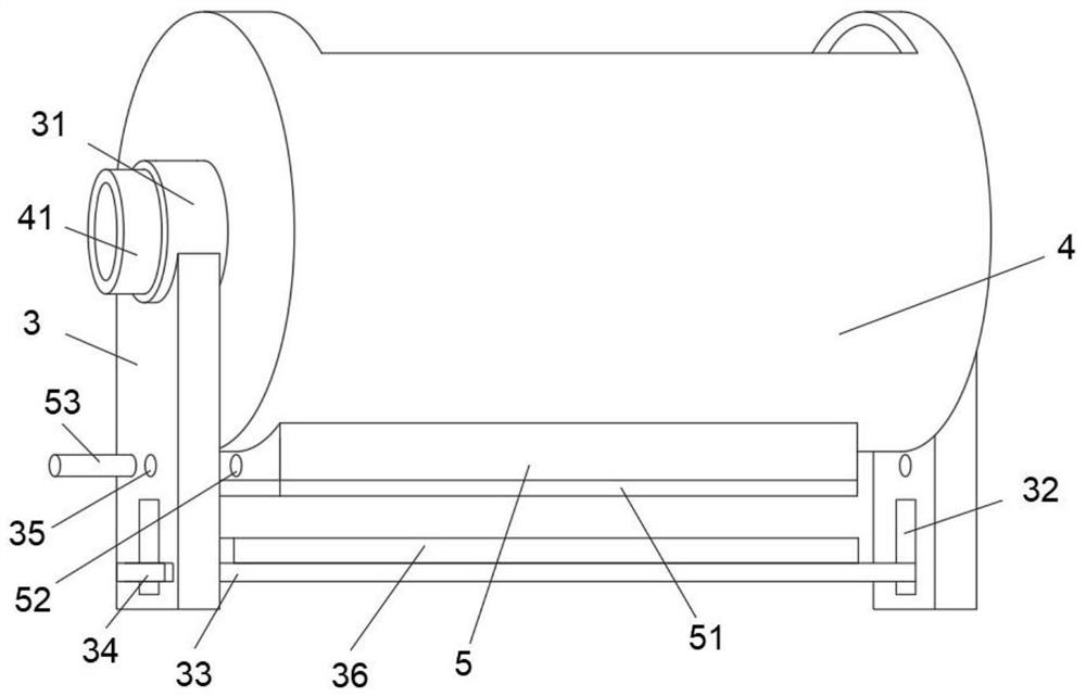 Dendrobium officinale cultivation soil sterilization device