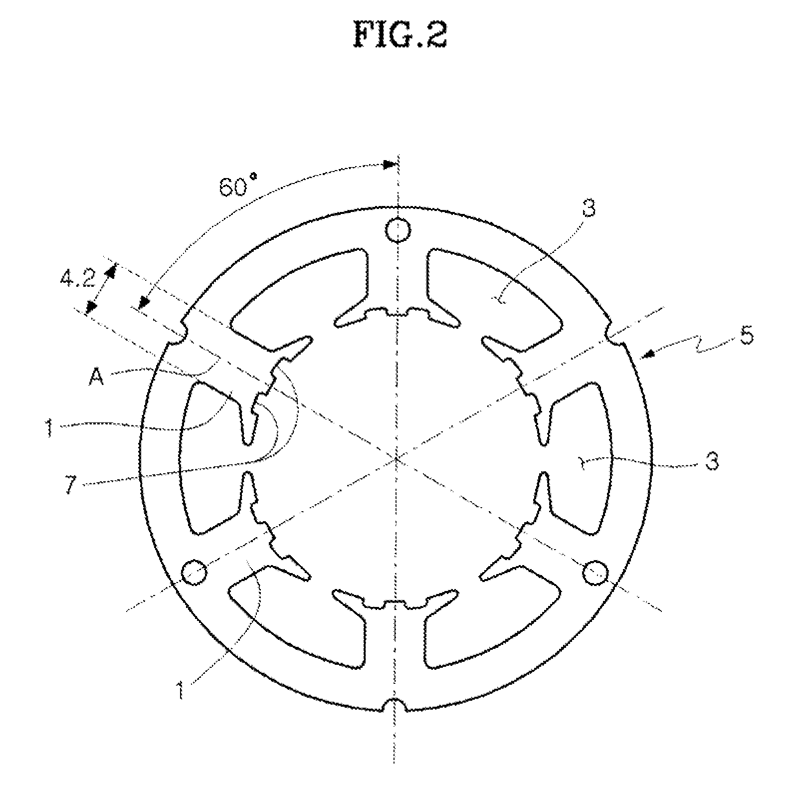 Brushless motor for fluid pump and fluid pump using the motor