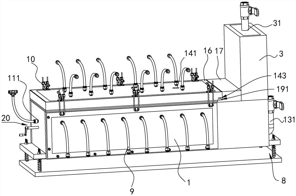 A simulation device and test method for short cut-off wall to control the development of embankment piping