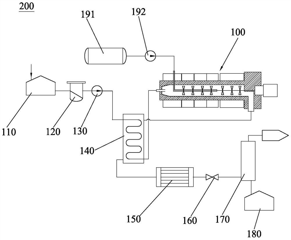 Supercritical water oxidation reactor and supercritical water oxidation system