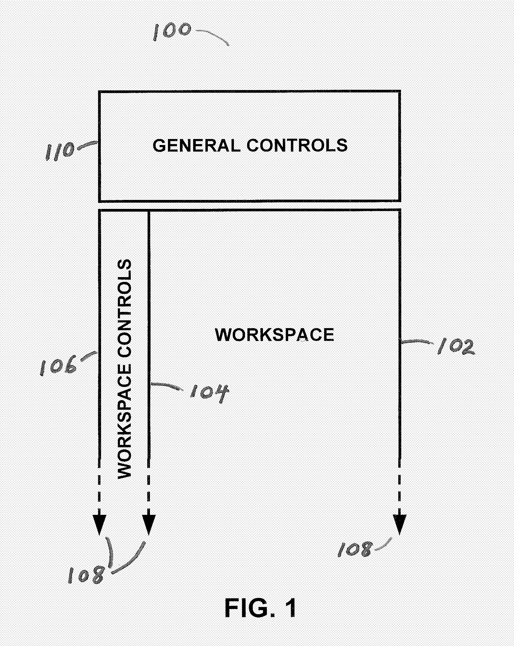 Interface for on-line database and patent searching