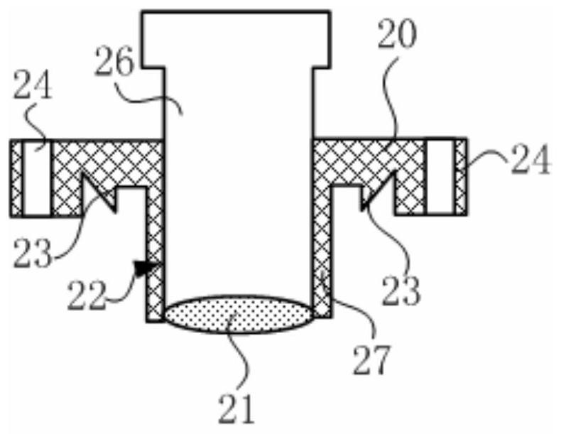 Objective lens light window flange and vacuum cavity using the flange