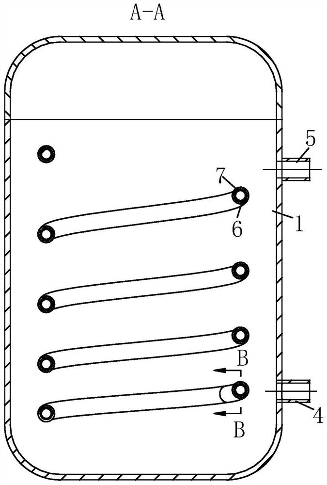 A liquid chlorine vaporizer