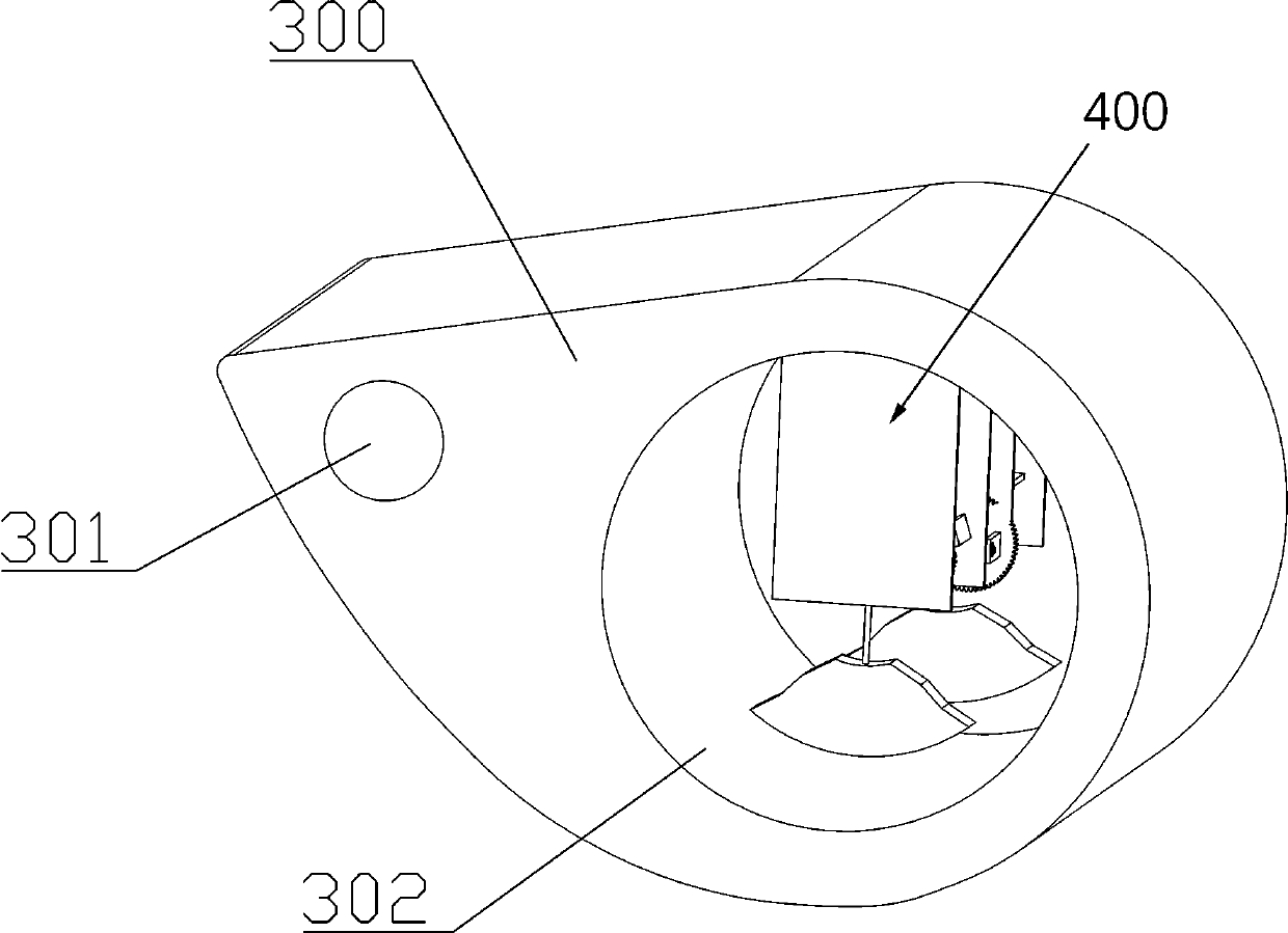 Combined duck type wave power generation device and power generation method