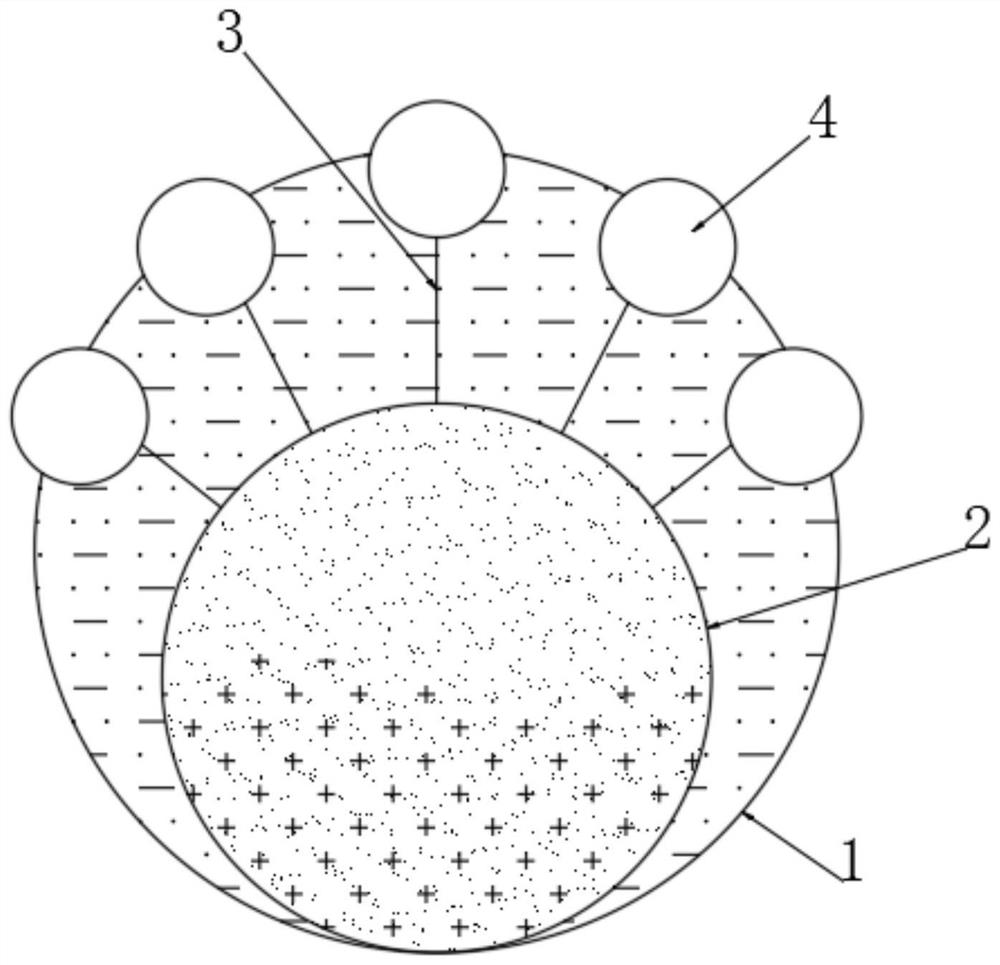 Defoaming packaging process of electronic component