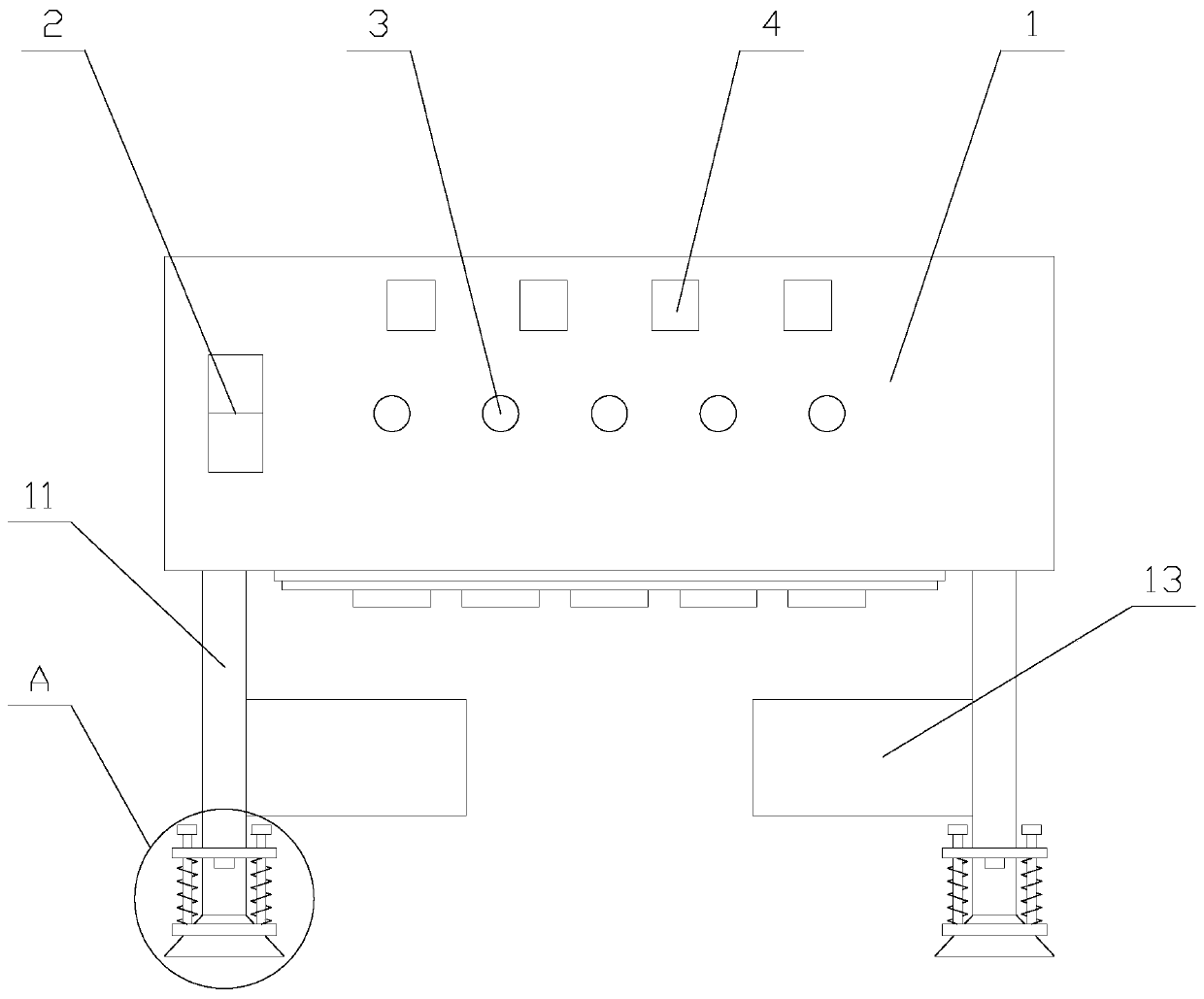 Stably-running optical fiber transceiver for network communication