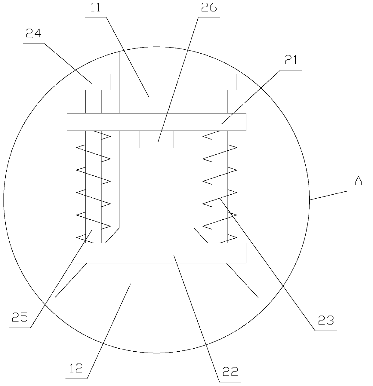 Stably-running optical fiber transceiver for network communication