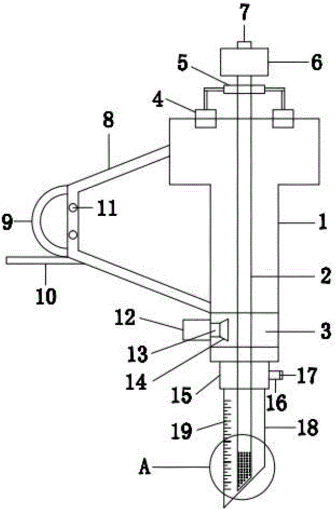 Tumor non-vascular interventional therapy apparatus