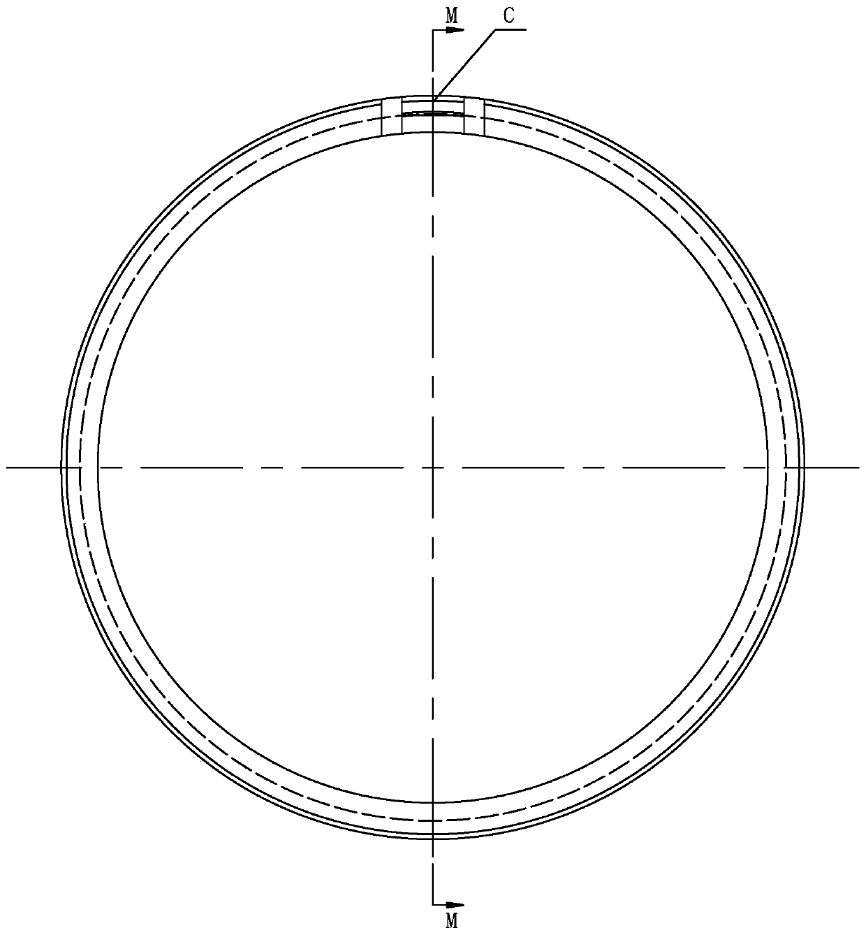 A Method for Measuring Wave Dimensions of Three-lobed Outer Raceway of Bearing