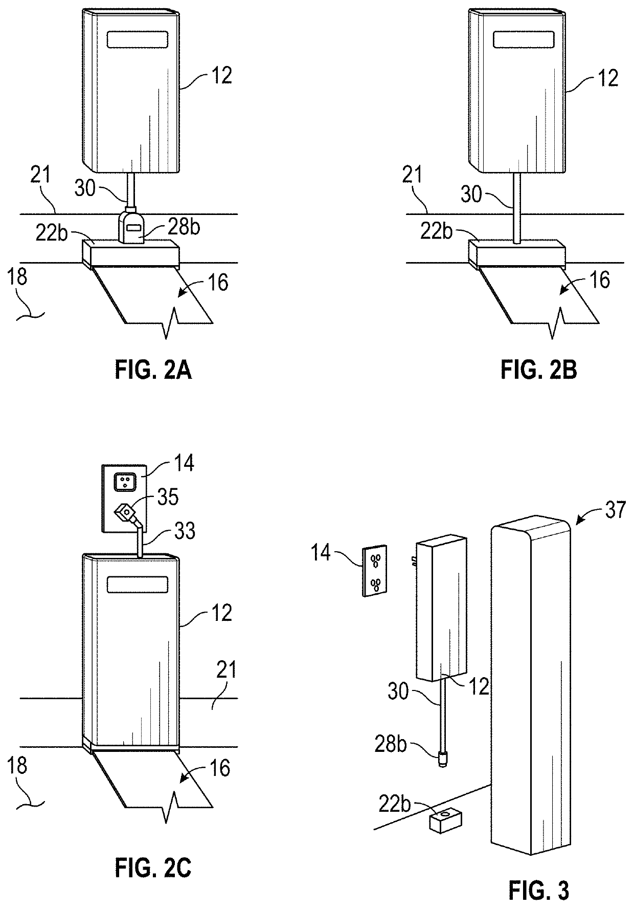 Electrical power or data distribution system