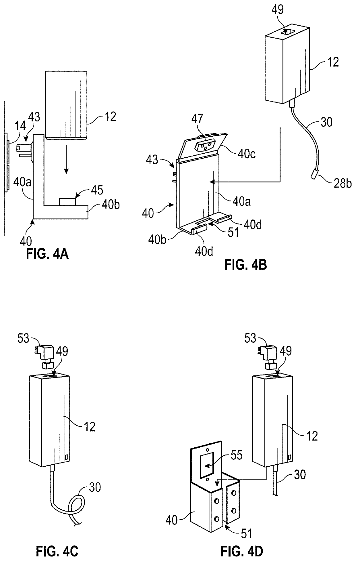 Electrical power or data distribution system