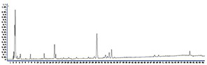 Method for analyzing all components of angelica sinensis six-yellow decoction