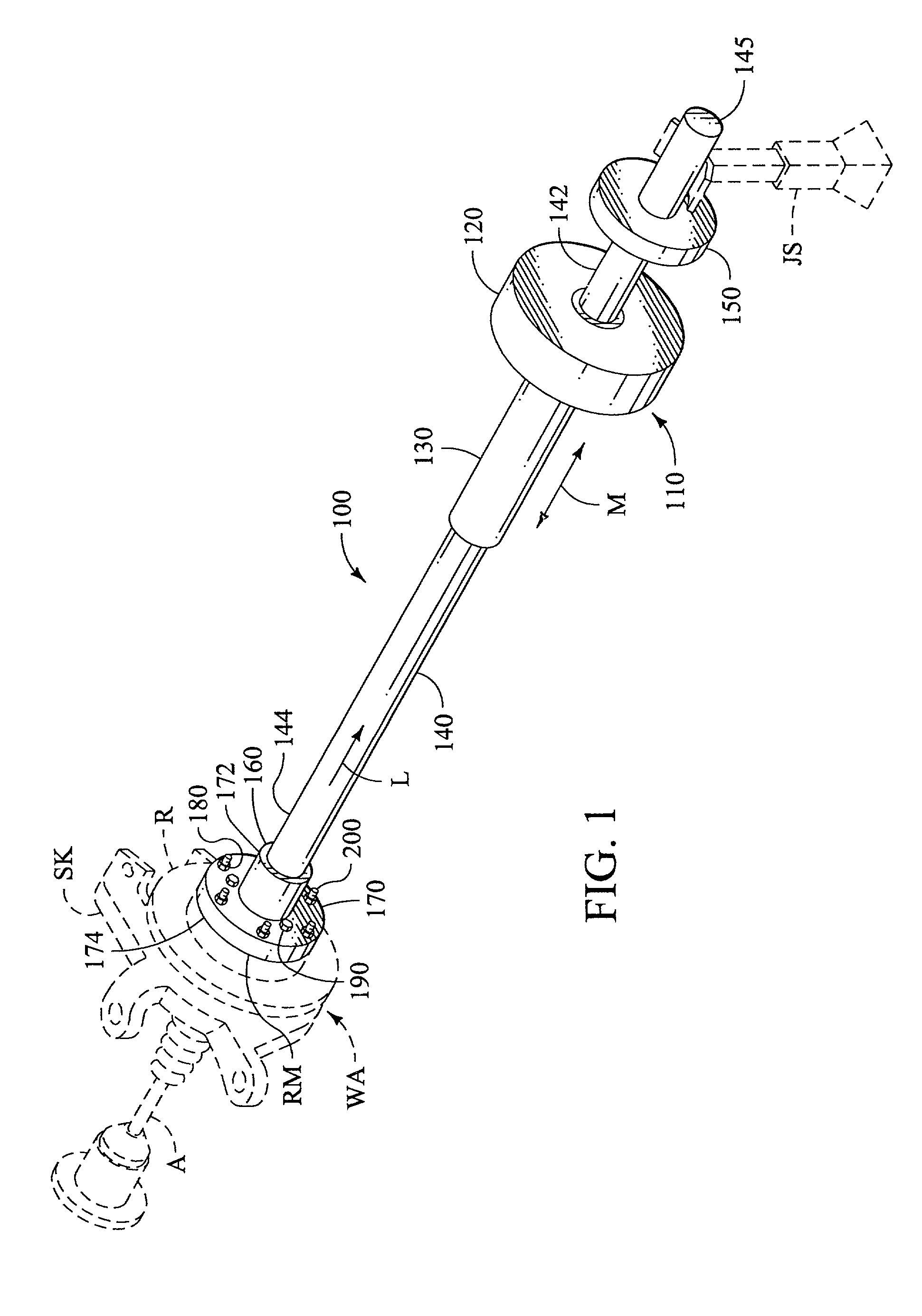 Automotive wheel assembly removal apparatus