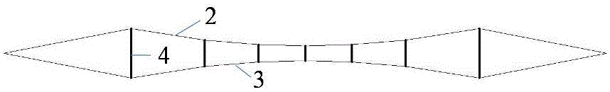 Circular cross cable truss structure