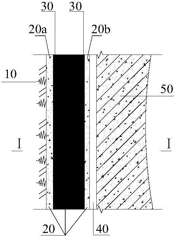 Preliminary tunnel support structure with internal box type steel frames