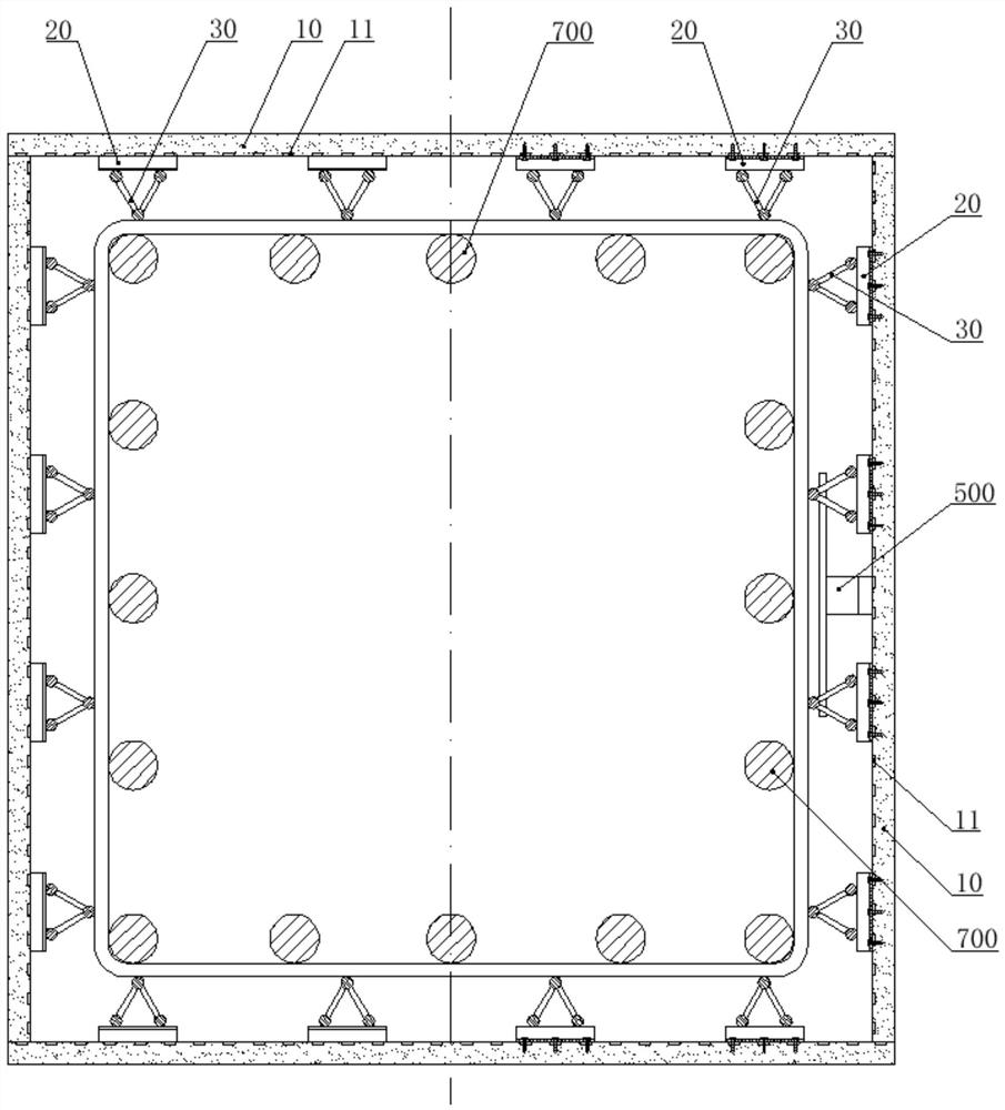 Integrated formwork-removal-free building system and construction method thereof