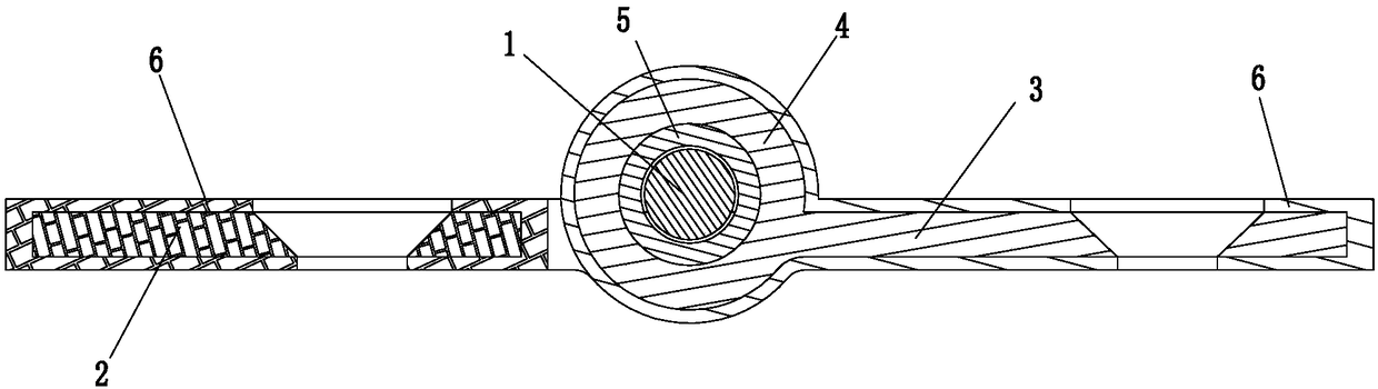 Oilless self-lubricating hinge and manufacturing method thereof