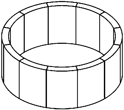 An eddy current damping magnetic spring based on multiple halbach permanent magnet arrays