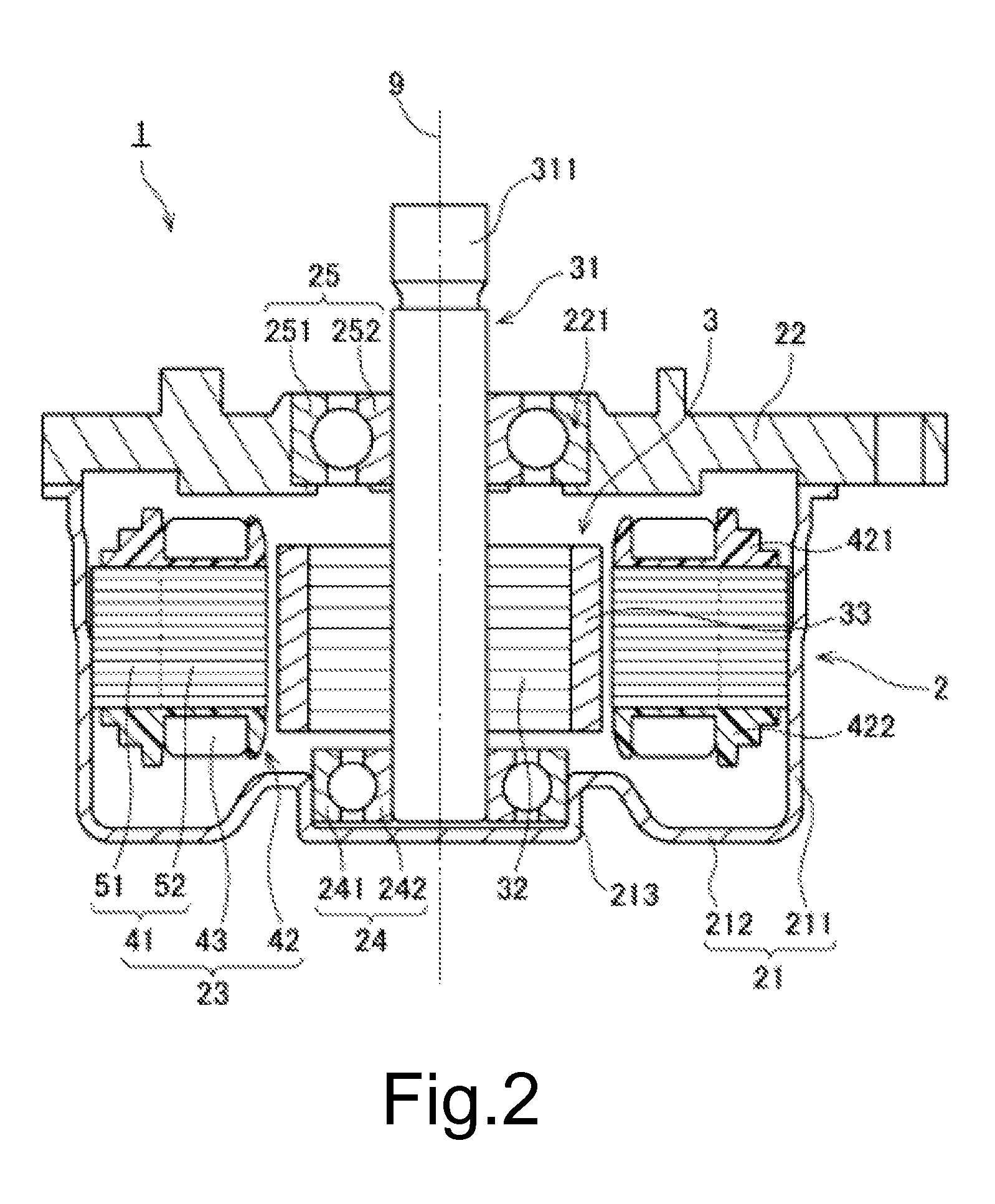 Armature and motor