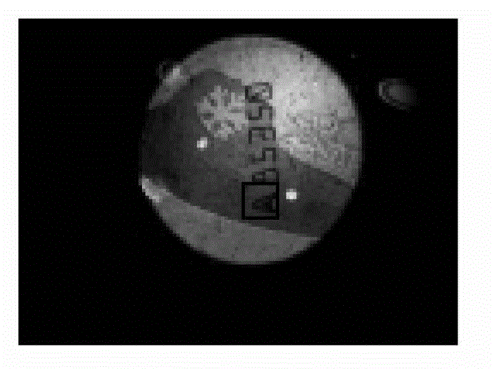 Method for positioning and identifying laser character of beer bottle cap